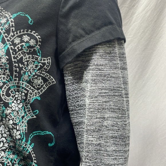 Appropriate Behavior Black Long Sleeve Tee Shirt - Picture 7 of 7